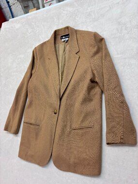 Sag Harbor Tan Blazer 100% Wool --- Size 18 --- Great Condition!!